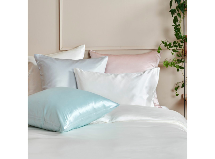 Taie d'oreiller en Soie de mûrier 22 mommes | Tradition des Vosges