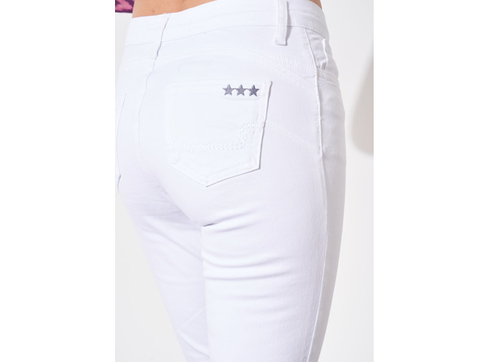 Pantalon casual slim cinq poches