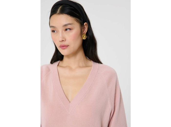 Pull Paz-Vieux Rose en Cachemire