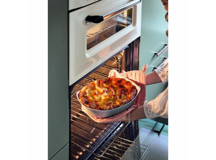 Plat de cuisson rect 34x25cm granit Smart Cuisine Wavy