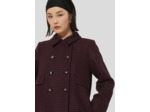 Manteau Marceau-Bordeaux en Laine