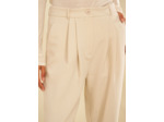 Pantalon tailleur taille haute
