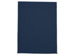 Drap plat Partition Satin de coton Coloris Marine