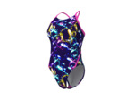 Maillot de bain arena Feel Soap Bubbles Web Back pour femmes