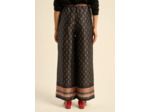 Pantalon large imprimé