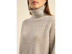 Pull col roulé en cachemire