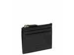 Le cuir lisse cartes/monnaie