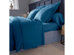 Drap housse Harmonie Satin de coton coloris Nautique
