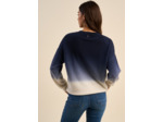 Pull à col rond deep dye