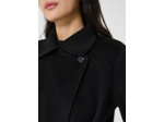 Manteau Mandy-Noir en Laine