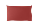 Taie d'oreiller Studio Coton Rouge