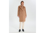 Manteau Mattie Camel en Polyester