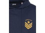 Sweatshirt imprimé army à capuche