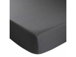 Drap housse - Coton Antibactérien  - Anthracite