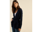 Cardigan en cachemire à ceinture