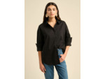 Chemise ample en coton
