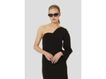 Robe Renee-Noir en Polyester