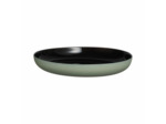 Assiette 25cm noir sauge Vicky