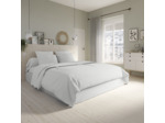 Housse de couette Studio Coton Gris Perle