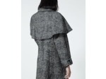 Manteau Avec Effet Cape Au Dos