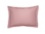 Taie d'oreiller Partition Satin de coton Coloris Rose