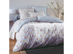 Drap housse Prairie | Linge de lit percale | Tradition des Vosges
