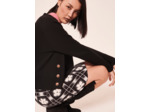 Pull Promesse-Noir en Laine