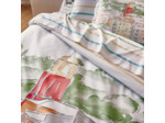 Housse de couette Paysage Varois | Percale | Tradition des Vosges