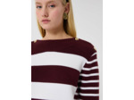 Pull Poetesse-Bordeaux en Polyester