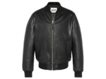 Blouson bomber, cuir de vachette