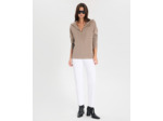 Pull Nabu Taupe en Laine