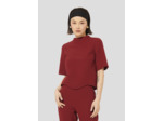 Top Tilda-Bordeaux en Polyester
