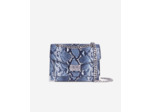 Sac Emily Chaine En Cuir Embosse Lezard