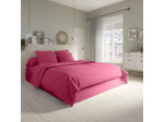Housse de couette Studio Coton Fuchsia