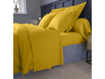 Taie de traversin Partition Satin de coton Coloris Curry