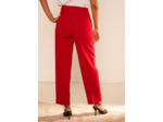 Pantalon tailleur taille haute
