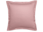 Taie d'oreiller Partition Satin de coton Coloris Rose