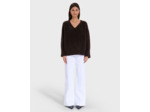 Pull Nuvola Chocolat en Alpaga