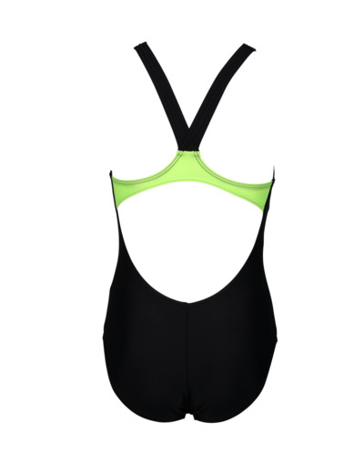 Maillot de bain de sport arena Logo V Back pour filles