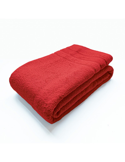 Drap de bain DODO MINERAL - Coloris ROUGE