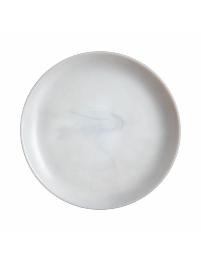 6 assiettes à dessert 19cm gris Diwali Marbre