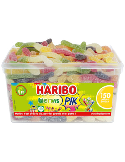 Worms pik 150 bonbons