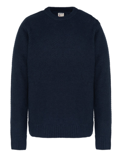 Pull col rond maille fantaisie