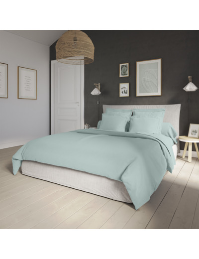 Housse de couette Influence Percale Glacier