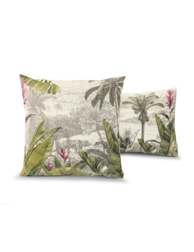 Taie oreiller percale Tahiti | Linge de Lit | Tradition des Vosges