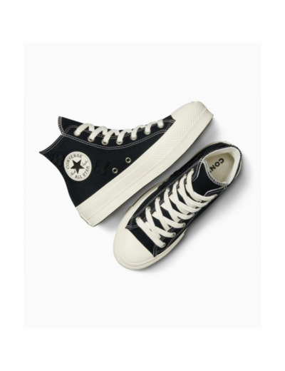 Chuck Taylor All Star Lift Hi Black/Black/Egret