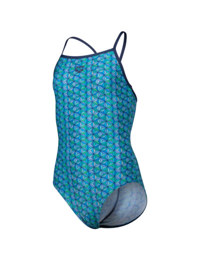 Maillot de bain avec doublure avant arena Performance Starfish Lightdrop Back pour filles