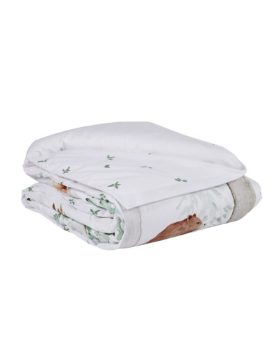 Housse de couette Faon | Linge de lit forêt | Tradition des Vosges