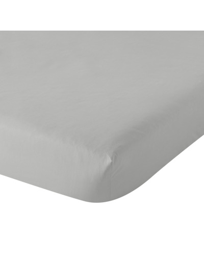 Drap housse Influence Percale Pierre