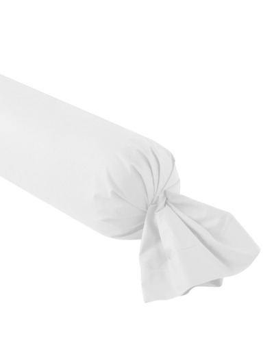 Taie de traversin Studio Coton Blanc